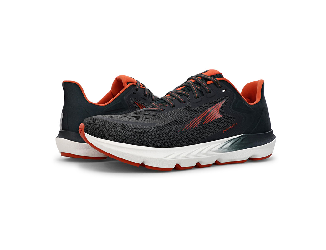 Altra Provision 6 Negro Rojo Running Trail Zapatos para hombre Talla 9.5 $140 